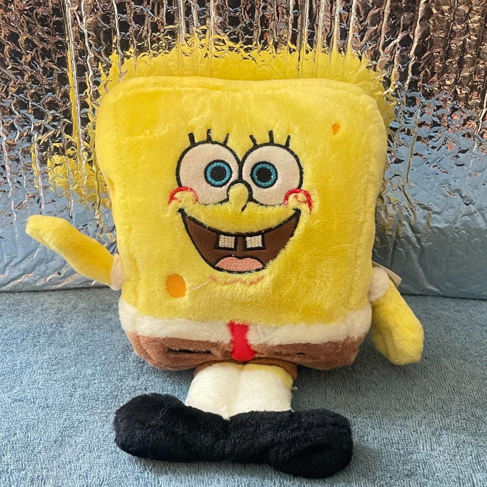 Yellow SpongeBob SquarePants Plush Toy